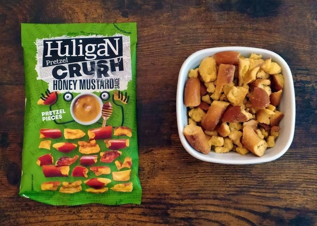Крекер HuligaN Crush "Honey Mustard Sauce" 65гр ТМ The Bakers+