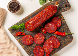 Ковбаски Чорізо Курка-Чілі ТМ Рудь+