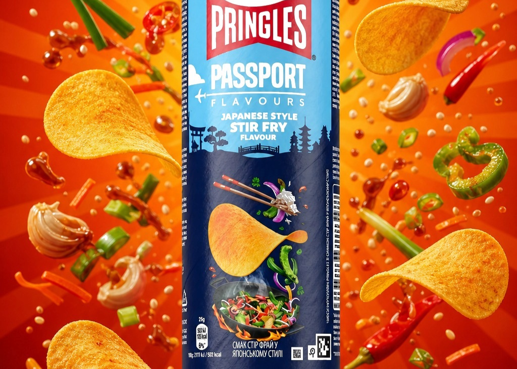 Чипси Pringles Passport "Japanese Stir Fry" Limited 165гр. ТМ Pringles+