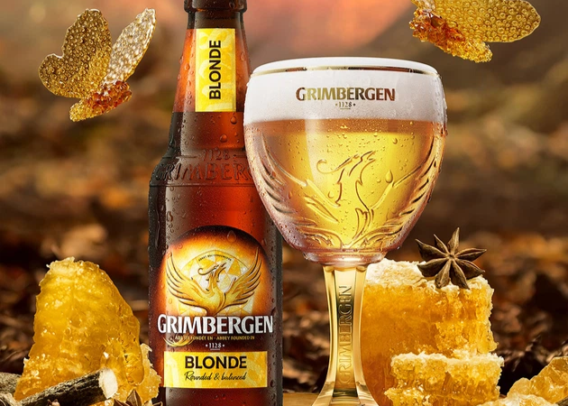 Пиво Grimbergen "Blond" світле 0.330л. Алк.6,7% скло ТМ Bosman Brewery+