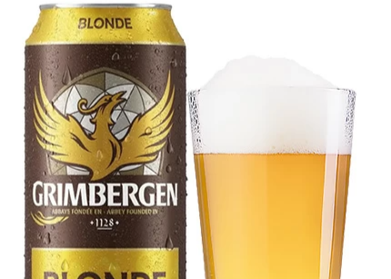 Пиво Grimbergen "Blond" світле 0.500л. Алк.6,7% з\б ТМ Bosman Brewery+
