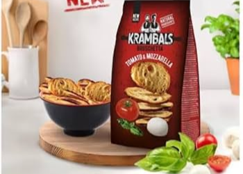 Брускети Krambals "Tomato&Mozzarella" 70гр ТМ Bakers+