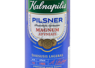 Пиво Kalnapilis "Pilsner"(світле) Алк.7,3% 1 Pint з.б 4.6% ТМ Kalnapilis+