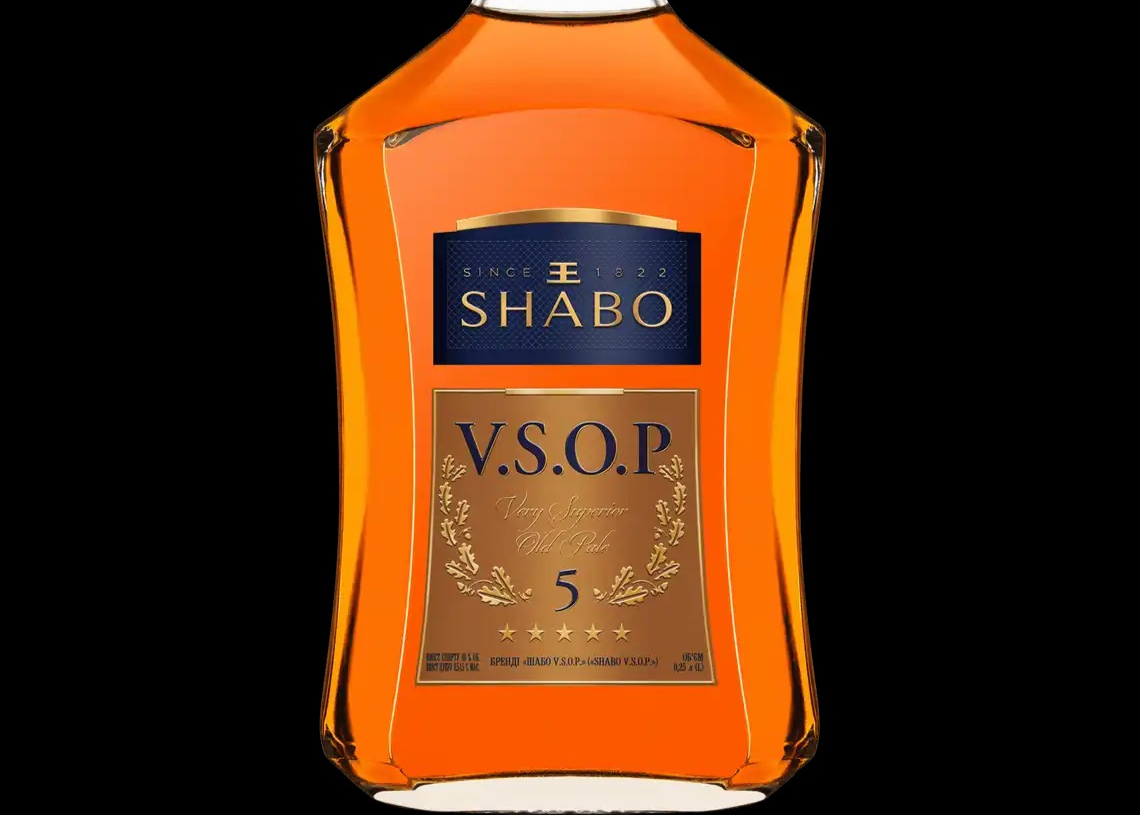 Бренді Shabo "V.S.O.P" 5* 0,250л. Алк.40% ТМ Shabo+