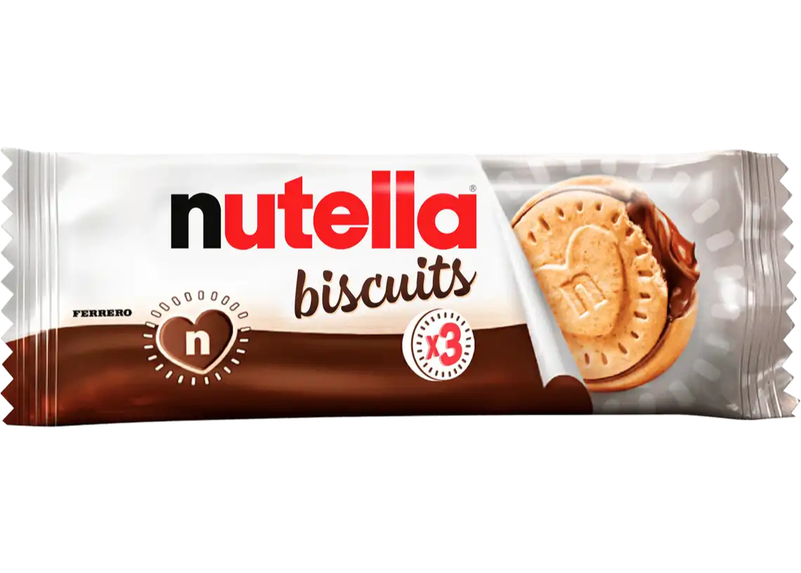 Печиво "Nutella" Biscuits 3х28 41.4гр ТМ Ferrero+