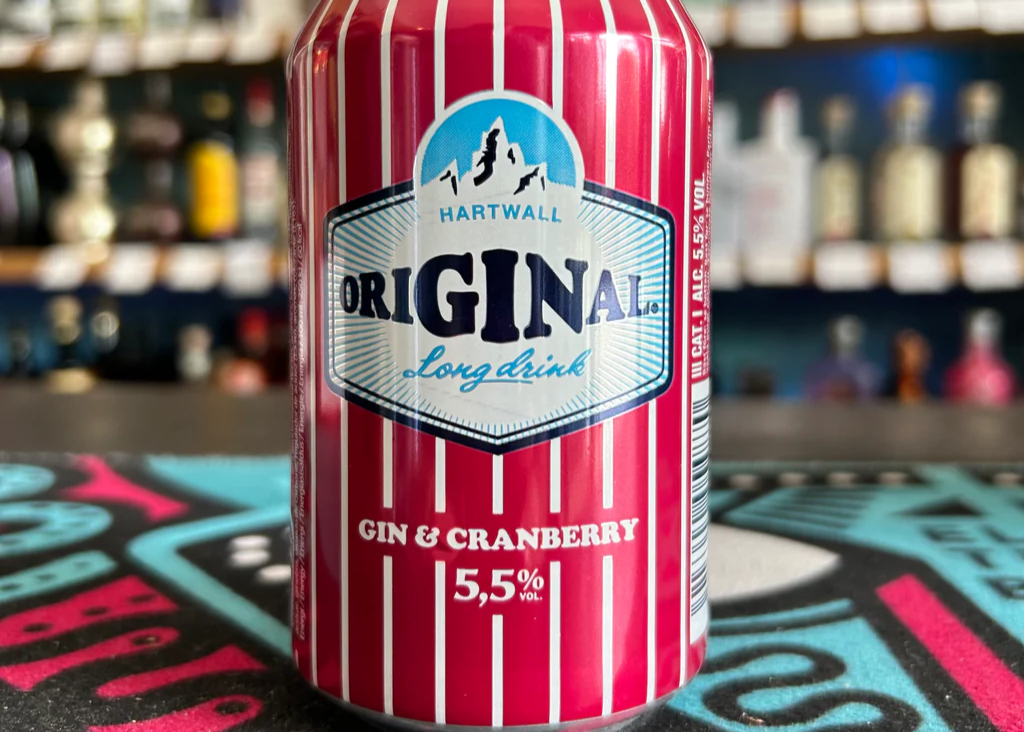 Напій Hartwell Original "Gin&Cranberry" 0.33л. Алк.5.5 ТМ Hartwall+