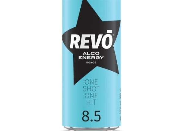 Енергетик Revo "Kokos" alko energy 0,5л. зб 8,5% ТМ New Products+
