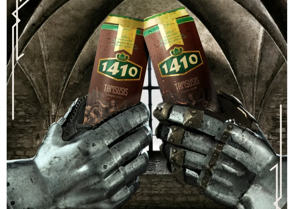 Пиво "1410 Dark Ale" (темне) 0.568л Алк5% з.б ТМ+