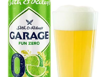 Пиво спеціальне Garage "Lime" 0,500л. Алк.0,0% зб ТМ Carlsberg Ukraine+