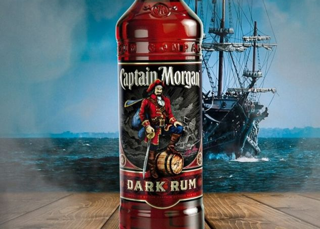 Ром Captain Morgan "Dark Rum" 0.700л. Алк.40% ТМ Captain Morgan+