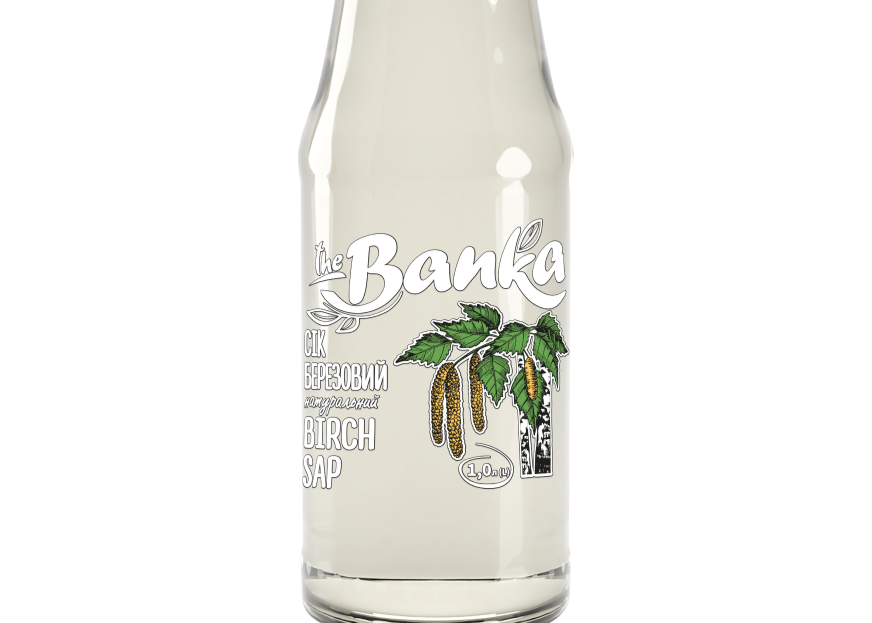 Сік The Banka "Березовий" 1л скло ТМ THE BANKA+