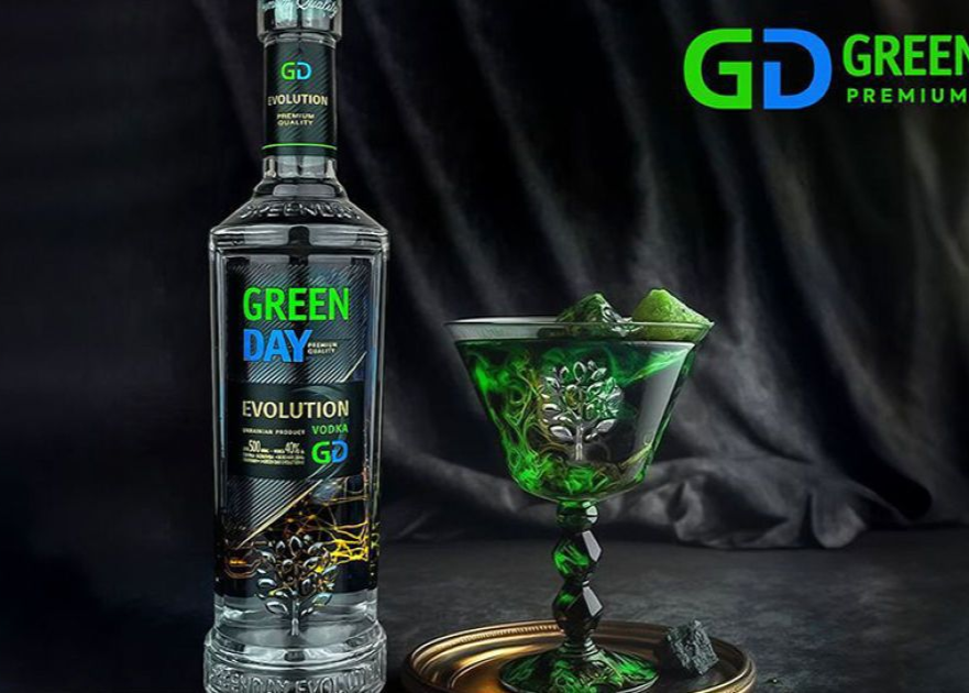Горілка "Green Day" EVOLUTION Алк 40% 0.750л ТМ"Green Day"+