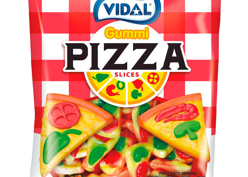 Желейна цукерка "Pizza" 90гр ТМ Vidal+