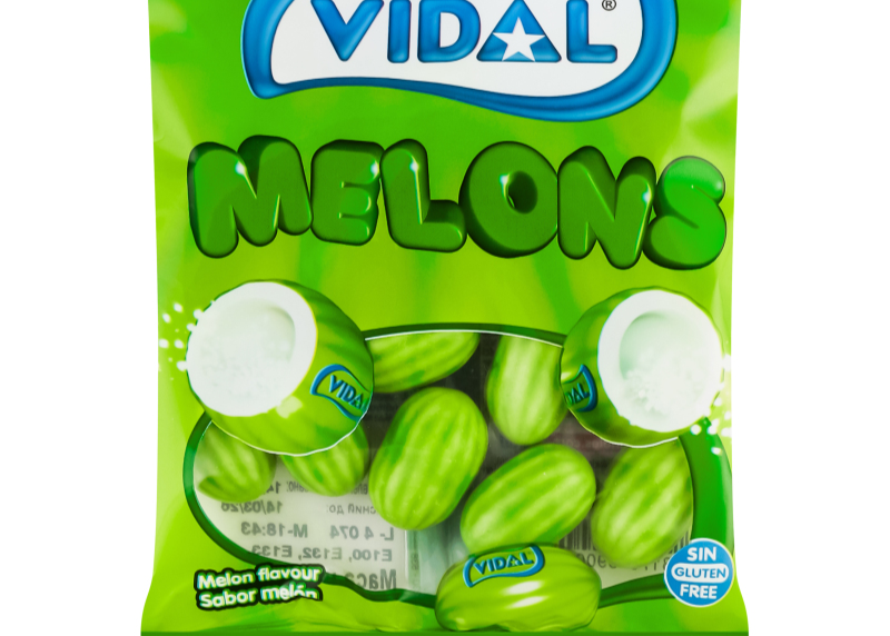 Жувальна гумка "Melons" 90гр. ТМ Vidal+