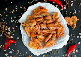 Креветка Сушена "Паприка" ТМ Байк