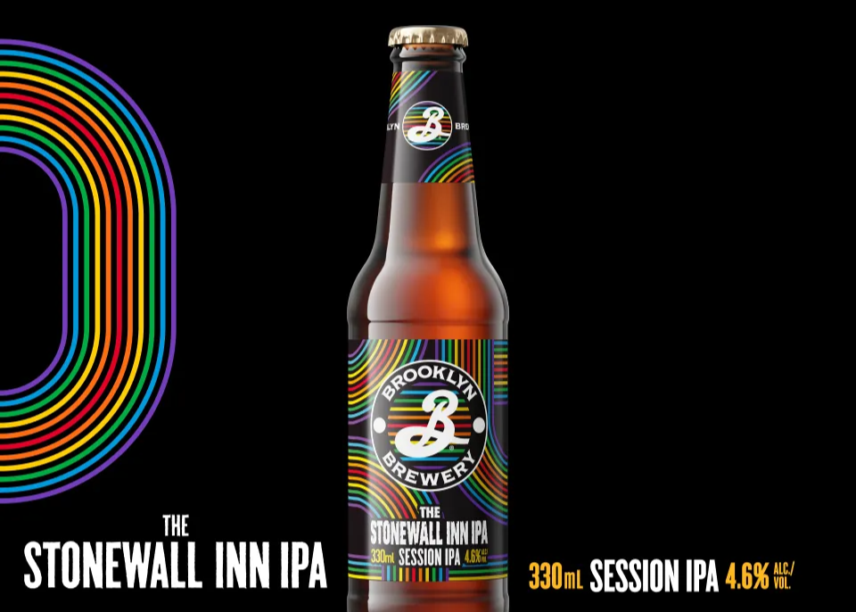 Пиво Brooklyn "Stonewall Inn Ipa" (світле) 0,330л. Алк.4.6% скло ТМ Carlberg+