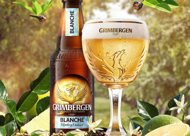 Пиво Grimbergen "Blanche" (нефільтр.) 0.33л. Алк.6% скло ТМ Bosman Brewery+