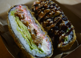 Бургер з вугрем