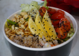 Боул з креветками