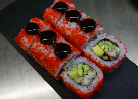 Каліфорнія з вугрем в ікрі