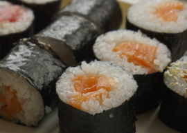 Макі з лососем