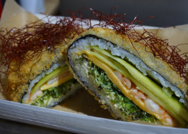 Бургер з креветкою