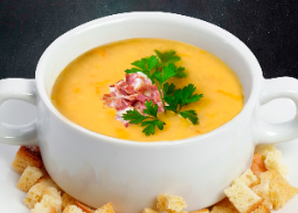Суп гороховий з ковбасками